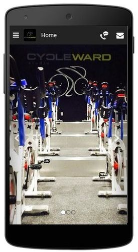 CycleWard App - Homepage