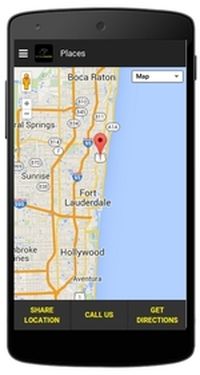 CycleWard App: Map page