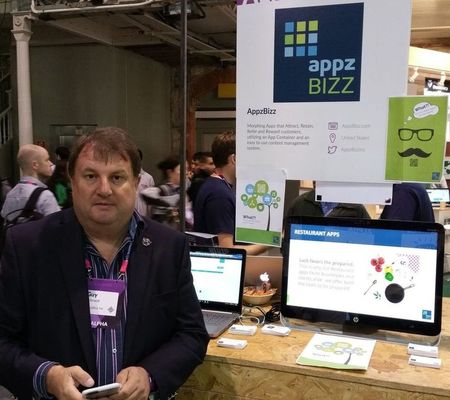 Alphatech at Websummit 2015: Guy Kennet, multi-tasking