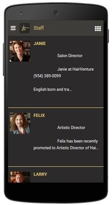 Hairventure staff