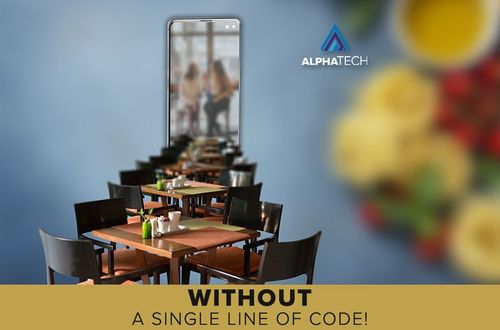 Mobile applications without a single line of code © AlphaTech