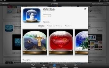 The Water Globe app